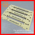 Zero halogen identification plastic cable labels